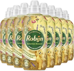 Robijn- Wasverzachter - Bohemian Blossom - 8 flessen -304 wasbeurten - Voordeelverpakking — thumbnail 2