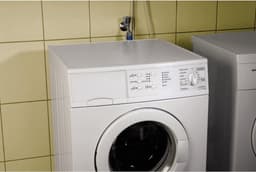 Tussenset wasmachine droger 60 x 60 cm wit met opvangbak Wasmachine rek — thumbnail 2