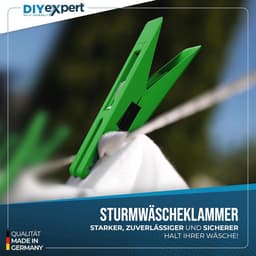 24 Wasknijpers Storm 70 x 20 mm - Multifunctionele Klemmen voor Thuisgebruik — thumbnail 2