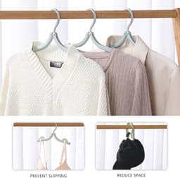 16 Opvouwbare Reiskleerhangers - Multifunctionele Hangers Voor Reizen, Camping, en Thuis — thumbnail 4