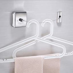 Intrekbare waslijn voor outdoor - roestvrij staal - tot 28 m/38 m lengte - 15 kg (38 m) — thumbnail 3
