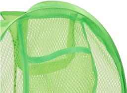 Kipit Wasmand flexibel/opvouwbaar - groen - kunststof - 33 x 33 x 58 cm - 60 liter — thumbnail 3