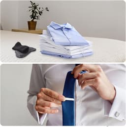 Allecto plus - Duurzame kunststof krokodillenclips 300 stuks, 3,5 cm, transparant - Ideaal voor stropdassen, broeken en sokken — thumbnail 5