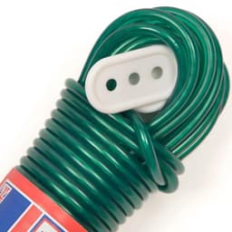 Premium Kwaliteit Stalen Kern Waslijn 4,7 mm Dik - 20 Meter Groen — thumbnail 5