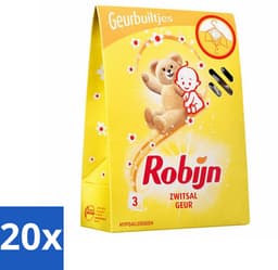 20 x Robijn Geurbuiltjes Zwitsal 3 stuks per verpakking - Zwitsal Geur - Babygeur - Geurbuiltjes - Kastgeur - Ladegeur — thumbnail 4