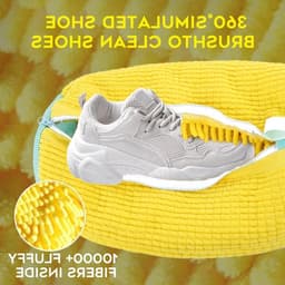 Waszak voor schoenen - 2 stuks, ideaal voor het wassen van schoenen in de wasmachine, geschikt voor diverse maten en vormen — thumbnail 3
