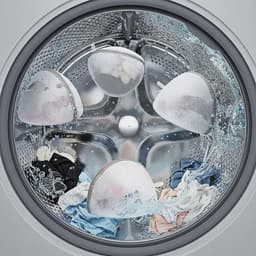 Ondersteunende wasnet voor bh's, 4-delige set voor wasmachine, ideaal voor delicate kleding en ondergoed (19x17 cm) — thumbnail 3