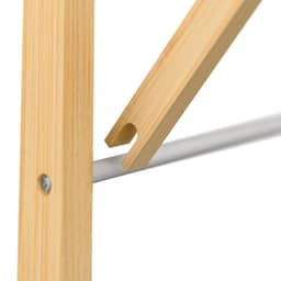 Wasrek - naturel/wit - 71x45x59 cm - hout — thumbnail 2