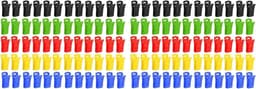 Sokkenclips - Sokkenhouders - Sokken Sorteren - Haken voor Ophangen - 120 Stuks - Veelkleurig — thumbnail 1