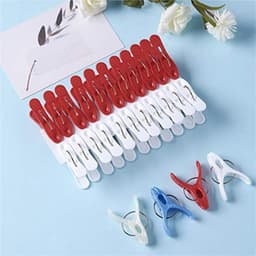 Gekleurde Wasknijpers - Plastic Klemmen - Was Ophangen - Winddicht Ontwerp - 240 Stuks - Gemengde Kleuren — thumbnail 4