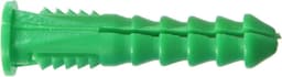 Kunststof Ankers - Pluggen Ribbel - Bevestigen van armaturen - Corrosiebestendig - Pack of 1 - Groen — thumbnail 3