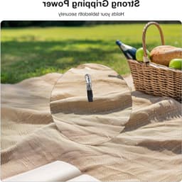 Grote Wasknijpers Set van 6 Stuks, Handige Clips voor Handdoeken, Bedlinnen en Dikke Kleding met Beschermhoes — thumbnail 3