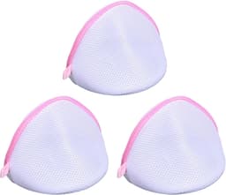 Dailygoods- Wasnet - Wasnet voor wasmachine - Waszak voor beha's - Waszakken voor wasgoed - 3 Stuks - Roestvrij staal rits - Duurzaam polyester — thumbnail 1