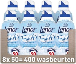 Lenor Fresh Air Wasverzachter Sensitive - Voor de Gevoelige huid - 8 x 50 Wasbeurten — thumbnail 5