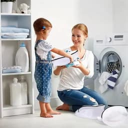 Set van 2 wasnetten voor schoenen, ideaal voor de wasmachine, met rits voor optimale bescherming van je schoenen — thumbnail 3