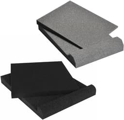 Subwoofer Isolatie Pad - Vibratie Demper - Geluid Verbeteren - Hoge Dichtheid Schuim - 30x17x4 cm - Zwart — thumbnail 1
