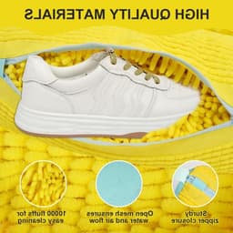 Duurzame Sneaker Waszakken voor de Wasmachine - 2 Stuks, Ideaal voor Schoenen en Sneakers Reinigen — thumbnail 4