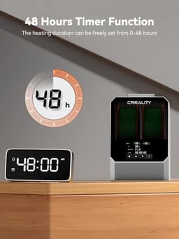 Filament Droger voor 2 Rollen met 48-Uur Timer en 360° Warmtecirculatie — thumbnail 2