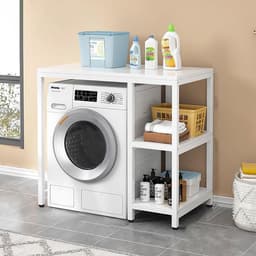 Wasmachine Plank - Werkblad Droger - Ruimte Besparen - Robuuste Constructie - 90x60x95CM — thumbnail 5