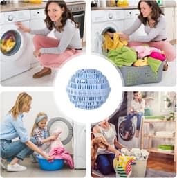 Wasbal - Herbruikbare bal - Machinewas - Textielbescherming - 10cm diameter — thumbnail 4