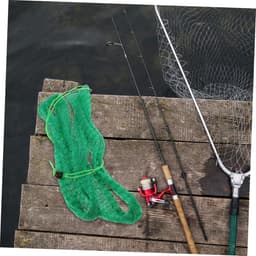 Visnet Opvangzak - Visvangnet Hengelsport - Vissen Vangst - Sneldrogend Nylon Materiaal - 180 x 80 cm - Zoals Afgebeeld — thumbnail 3