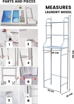 Wasmachine Kast - Ombouw - Verhoger - Meubel Modern — thumbnail 5