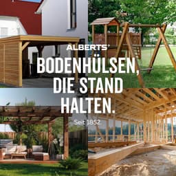 Grondanker Hout - Paalhouder Bodem - Hekken Plaatsen - Thermisch Verzinkt Staal - 91x91x750mm - Zilverkleurig — thumbnail 4
