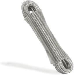 Waslijn 30 meter met stalen kern - Verstelbare lengte voor binnen en buiten — thumbnail 1
