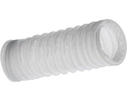Flexibele Afzuigslang Ø 125mm voor Ventilatie, Vochtige Ruimtes en Droger - 1 Meter