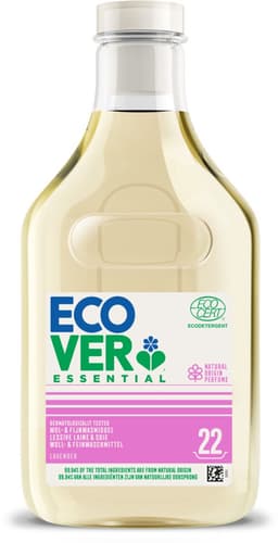 Ecover - Vloeibaar wasmiddel Essential - Wol & Fijnwas - 1 liter - 22 wasbeurten - Voordeelverpakking - 2 stuks — thumbnail 2