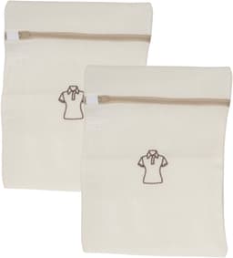 Gerimport waszakken Iris - 2x - 29 x 37 cm - voor delicaat wasgoed - lingerie/bh waszak — thumbnail 1