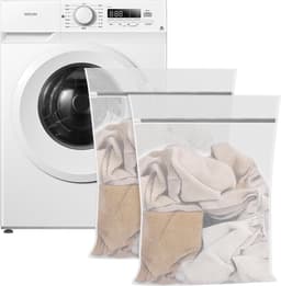 Grote Wasnetten voor Wasmachine, Mesh Waszakken met Rits voor Kleding, Dekbedden en Jassen (60 x 80 cm) — thumbnail 1