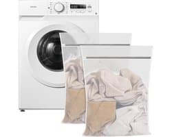 Grote Wasnetten voor Wasmachine, Mesh Waszakken met Rits voor Kleding, Dekbedden en Jassen (60 x 80 cm)