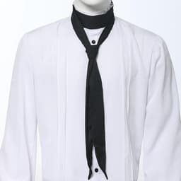 zijden skinny sjaal, multifunctionele lange stoffen stropdas, 200x5cm, Regency Cravat, Victoriaanse ascot, renaissance halsdoek, mode haaraccessoire, cosplay kostuum stropdas — thumbnail 3