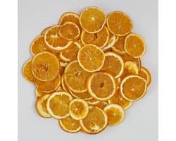 Gedroogde Sinaasappelschijfjes Decoratie, 50 Stuks, Kerstdecoratie, Adventskrans, Kerstkrans, Tafeldecoratie, DIY