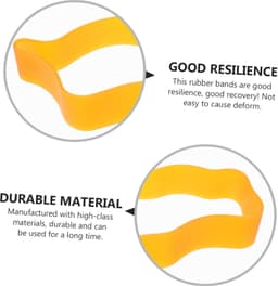 1set Kleurloze Dikke Rubber Ringen Verstelbare Stevige Elastische Band Voor Thuis Kantoor Creatieve Projecten Voor Kantoorbenodigdheden Crafting — thumbnail 4
