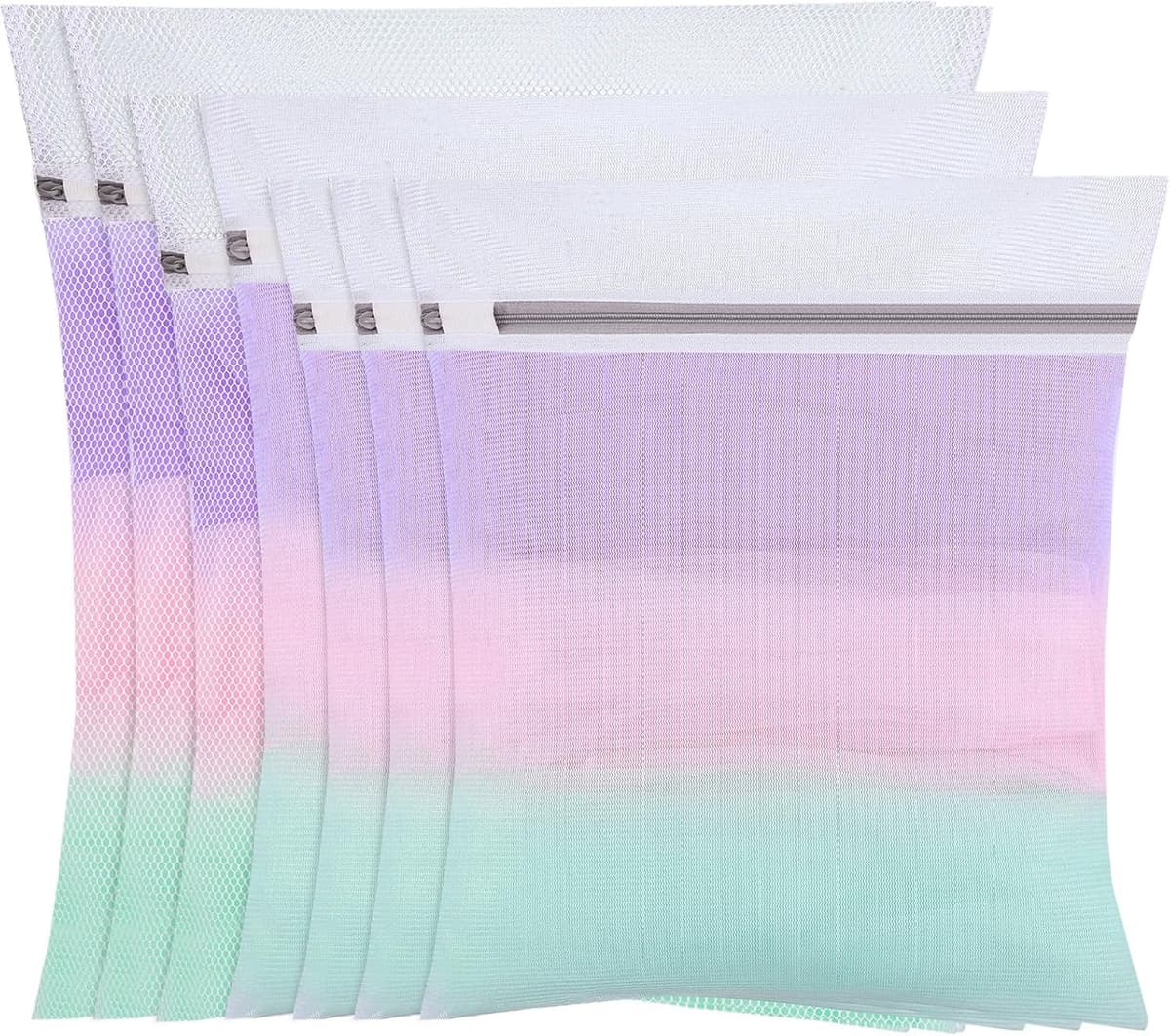 7-delige Wasnet voor Wasmachine met Rits - Ideaal voor Kleding, Ondergoed en Babykleding - 30 x 40 cm en 40 x 50 cm — afbeelding 1