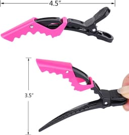 Professionele Haarclips voor Dames - 10 Stuks Grote Klemmen voor Dik Haar en Styling — thumbnail 5