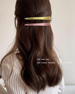 6 Stuks Professionele Krokodillenklemmen voor Haarstyling - Antislip & Zonder Plooi — thumbnail 4