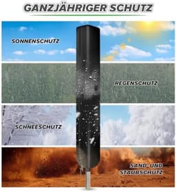 Waterdichte Beschermhoes voor Droogrek - UV-bestendig met Opbergtas — thumbnail 3