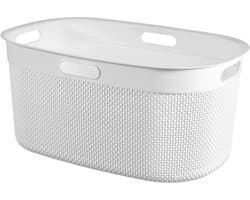 Curver Filo Wasmand - 45L - 59x39x27cm - Wit — afbeelding 1