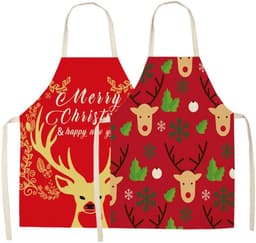 Omgoods - 2 Stuks Waterdichte Katoenen Kerstschorten — thumbnail 1