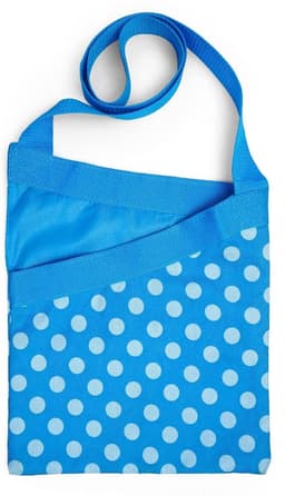 Kleding Peg Bag - Peg Zak - Wassen Buiten - Waterdichte Voering - 60 Pinnen Capaciteit - Blauw Polka Dot — thumbnail 1