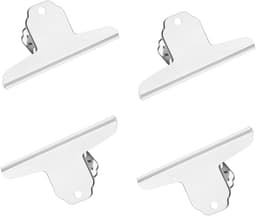Grote Bulldog Clips - Metalen Klemmen - Documenten Organiseren - Roestvrij Staal - 10 cm - Zilver — thumbnail 5