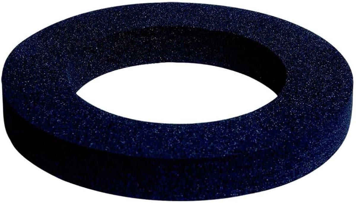 Toiletafdichting, 110 x 70 x 8, zwart — afbeelding 1