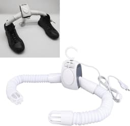 Dailygoods - Draagbare Droger voor Kleding - Sneldrogend Wasdrogerrek - Ruimtebesparend en Compact - Wit - Elektrische Kledingdrooghanger - Ideaal voo... — thumbnail 2
