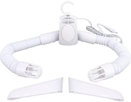 Dailygoods - Draagbare Droger voor Kleding - Sneldrogend Wasdrogerrek - Ruimtebesparend en Compact - Wit - Elektrische Kledingdrooghanger - Ideaal voo... — thumbnail 3