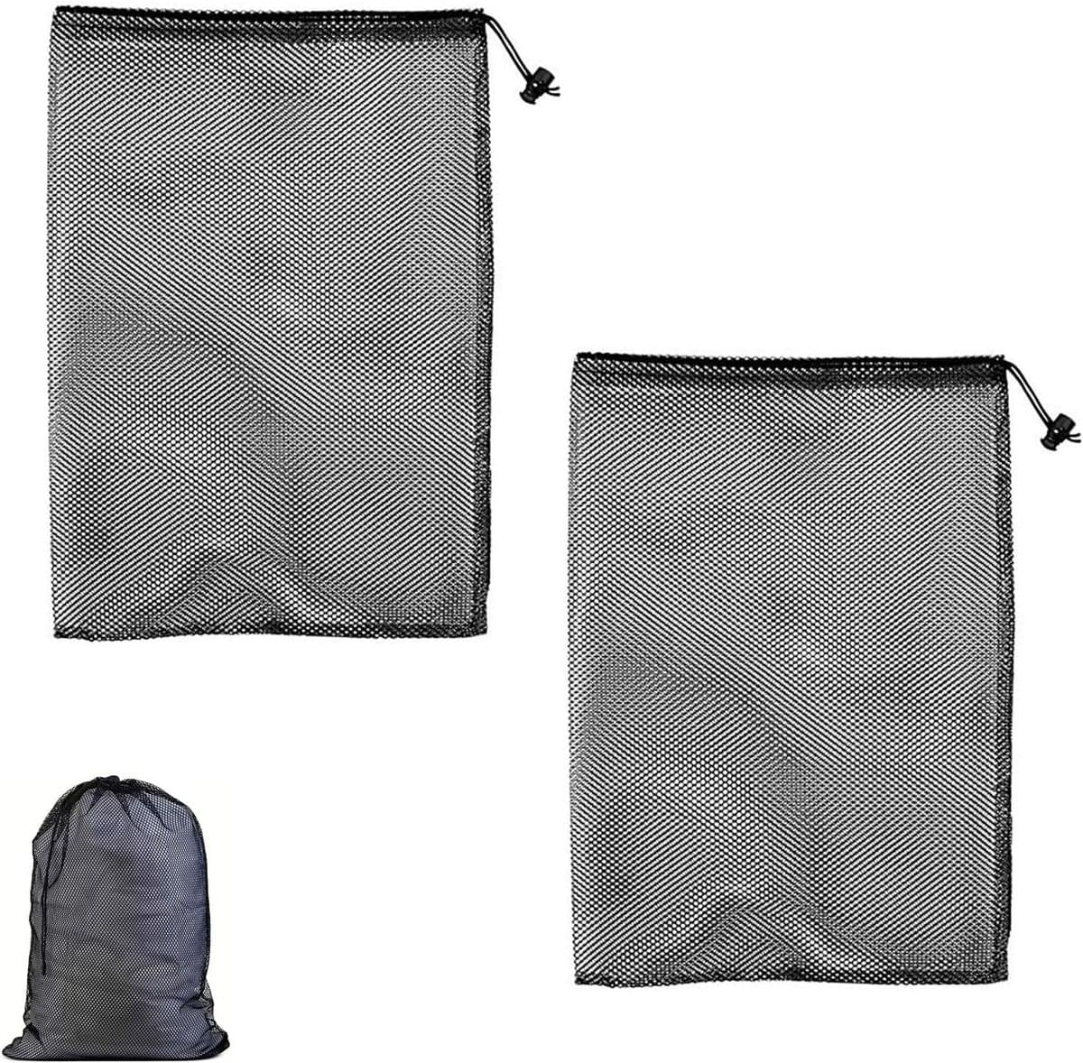 Set van 2 Grote Wasnetten - 70x90cm, Ideaal voor Kleding, Beddengoed en Speelgoed, Beschermt en Organiseert — afbeelding 1