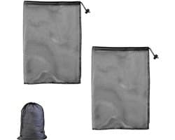 Set van 2 Grote Wasnetten - 70x90cm, Ideaal voor Kleding, Beddengoed en Speelgoed, Beschermt en Organiseert