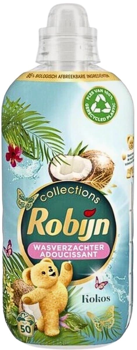 Robijn Collections - Wasverzachter - Kokos - 1,25L - 50 Wasbeurten — afbeelding 1
